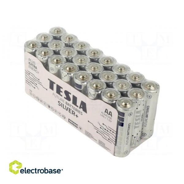 Battery: alkaline | 1.5V | AA | non-rechargeable | Ø14.5x50.5mm