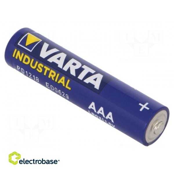 Battery: alkaline | 1.5V | AAA | Industrial PRO | non-rechargeable