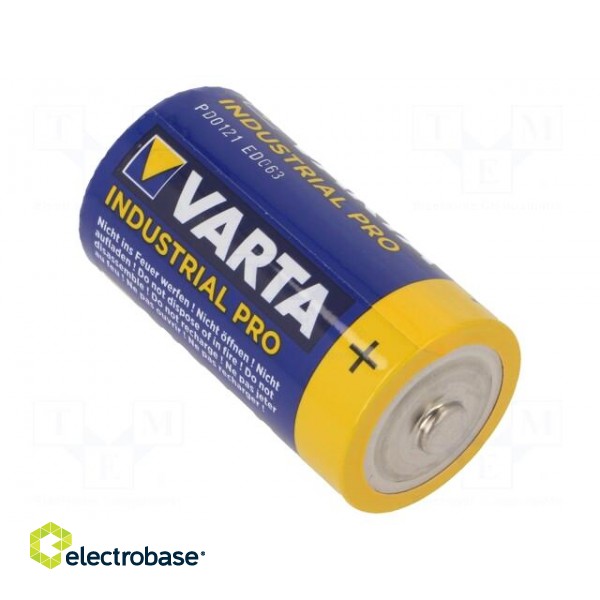 Battery: alkaline | 1.5V | C | non-rechargeable | Ø26.2x50mm