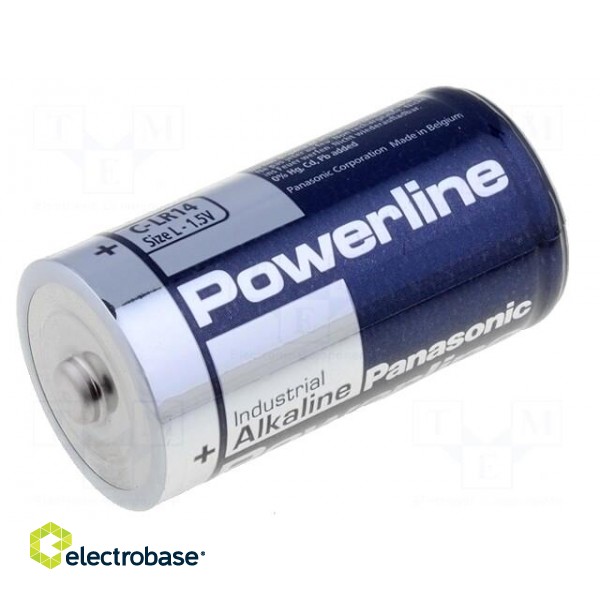 Battery: alkaline | 1.5V | C | non-rechargeable