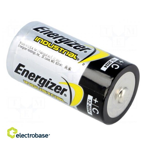 Battery: alkaline | 1.5V | C | Industrial | Batt.no: 12 фото 2