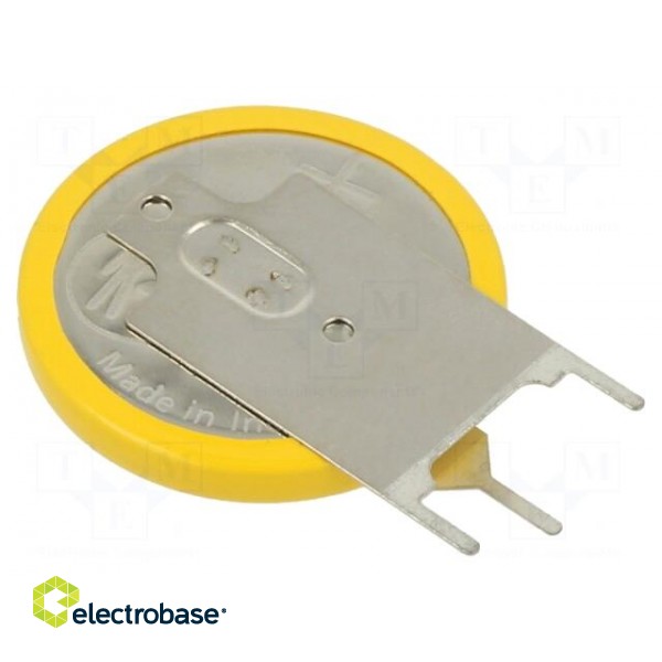Battery: lithium | 3V | CR2032,coin | 230mAh | non-rechargeable