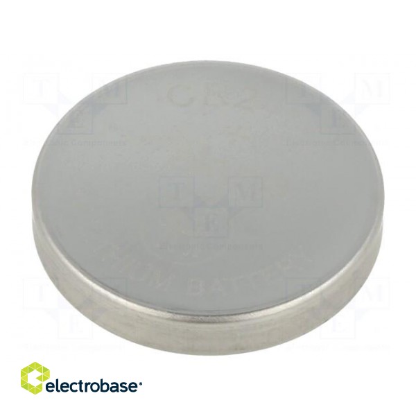 Battery: lithium | 3V | CR2450,coin | 600mAh | non-rechargeable