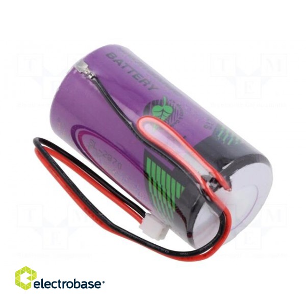 Battery: lithium (LTC) | 3.6V | C | 8500mAh | non-rechargeable