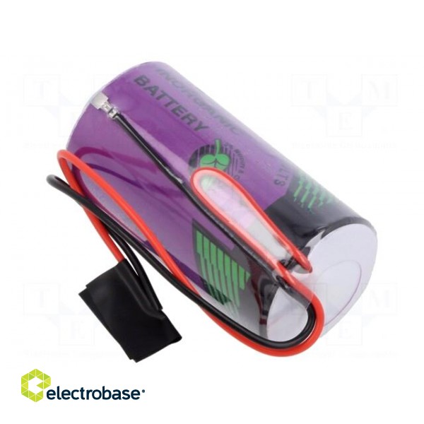 Battery: lithium (LTC) | 3.6V | C | 8500mAh | non-rechargeable | cables