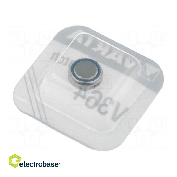 Battery: silver | 1.55V | coin,SR60 | 17mAh | non-rechargeable | 1pcs.