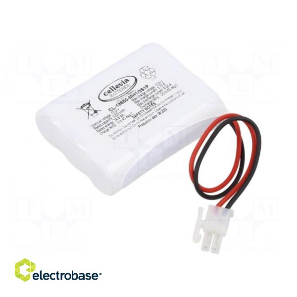 Re-battery: Li-Ion | 18650,MR18650 | 10.89V | 3200mAh | cables