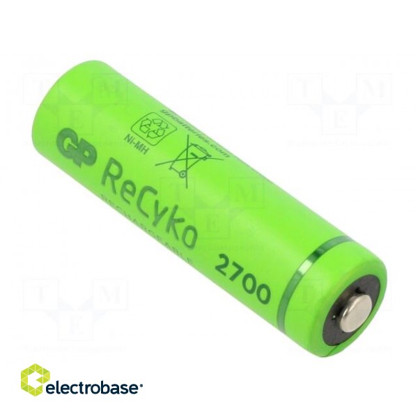 Re-battery: Ni-MH | AA | 1.2V | 2600mAh | ReCYKO PRO | blister | 4pcs.