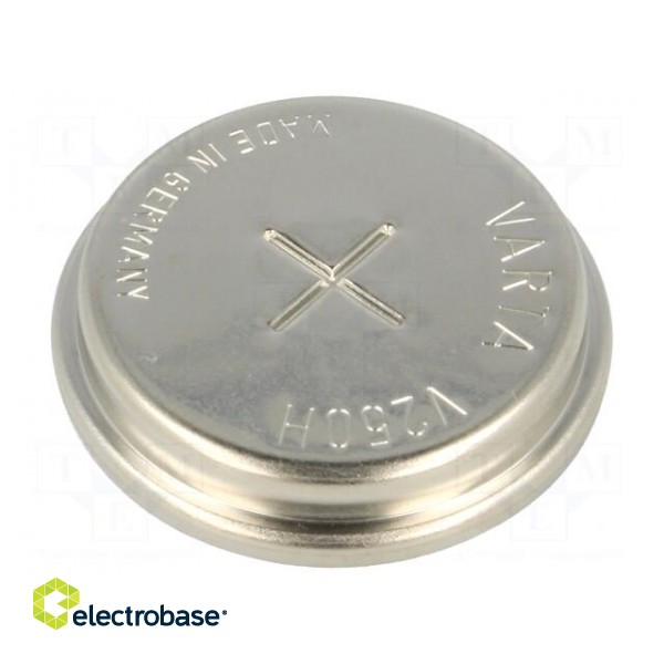 Re-battery: Ni-MH | V250H,coin | 1.2V | 250mAh | Ø25x6.4mm