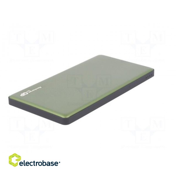Re-battery: powerbank | 5000mAh | 135.5x70x10mm | 2.1A | Out: USB | 5VDC image 8