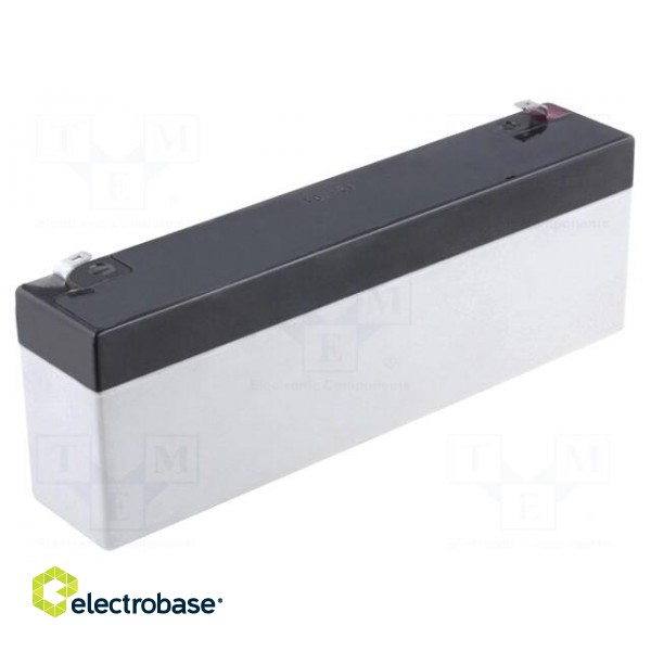 Re-battery: acid-lead | 12V | 2.3Ah | AGM | maintenance-free