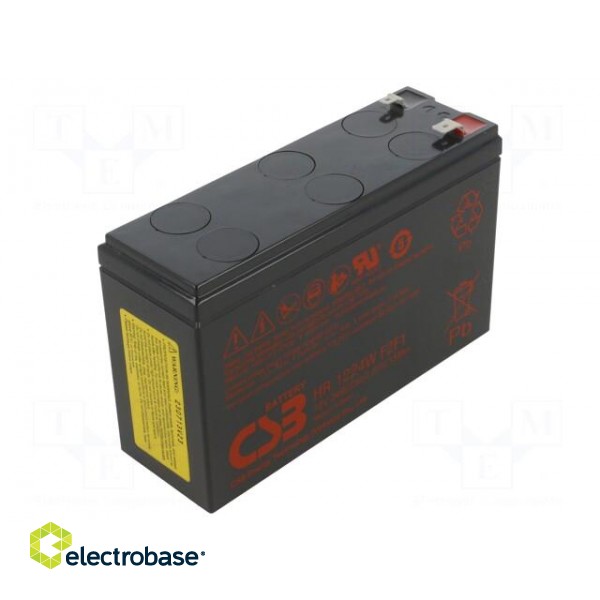 Re-battery: acid-lead | 12V | AGM | maintenance-free | 151x51x98mm