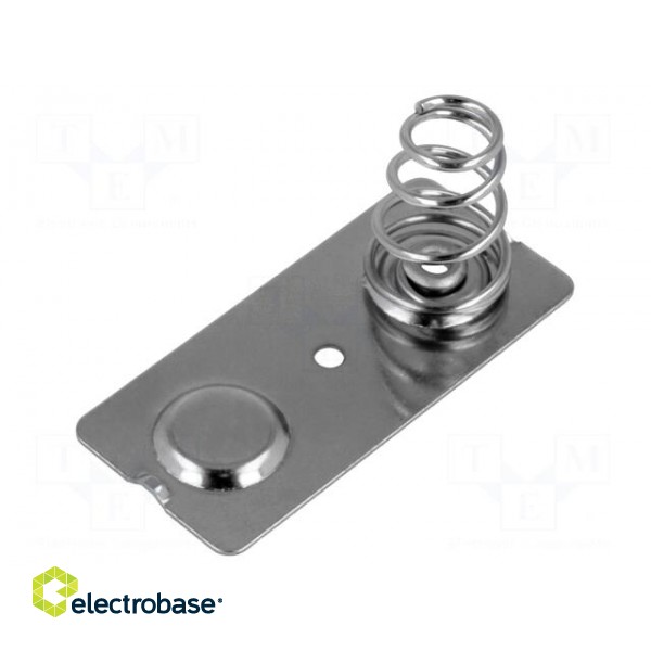 Button-like/spring contact | Mounting: screw | Size: C,R14