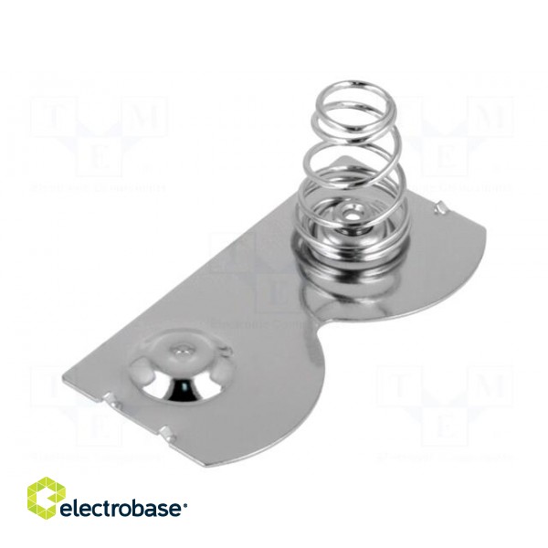 Button-like/spring contact | Mounting: push-in | Size: D,R20