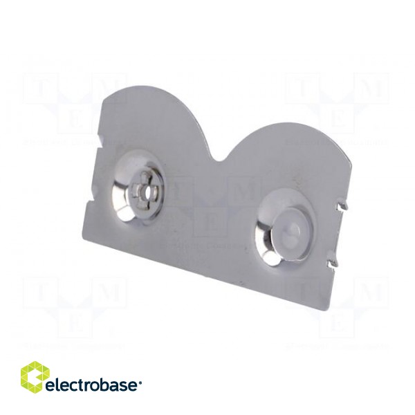 Button-like/spring contact(right) | Mounting: push-in | Batt.no: 2 фото 6