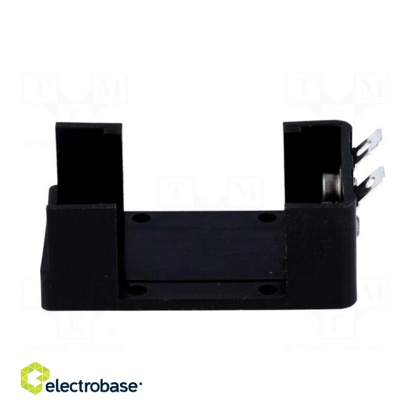 Holder | Mounting: on panel | Leads: soldering lugs | Size: 6F22 image 3