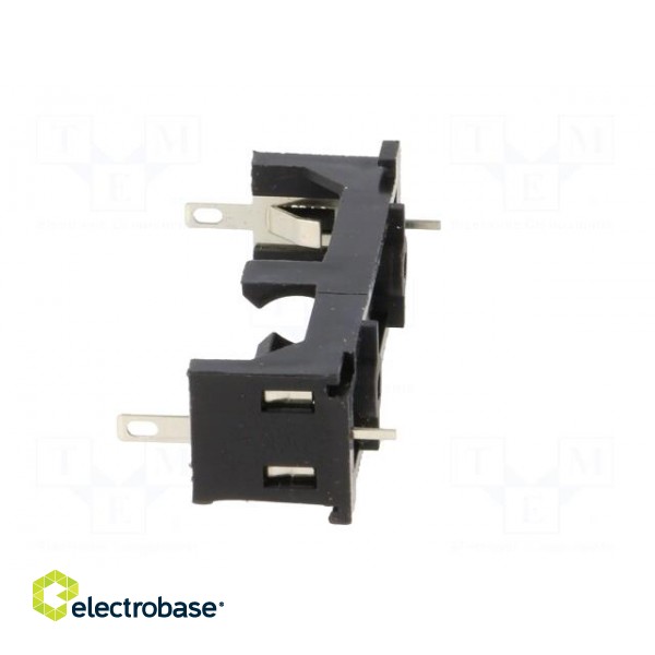 Holder | AAA,R3 | Batt.no: 1 | soldering lugs | black | UL94V-0 image 5