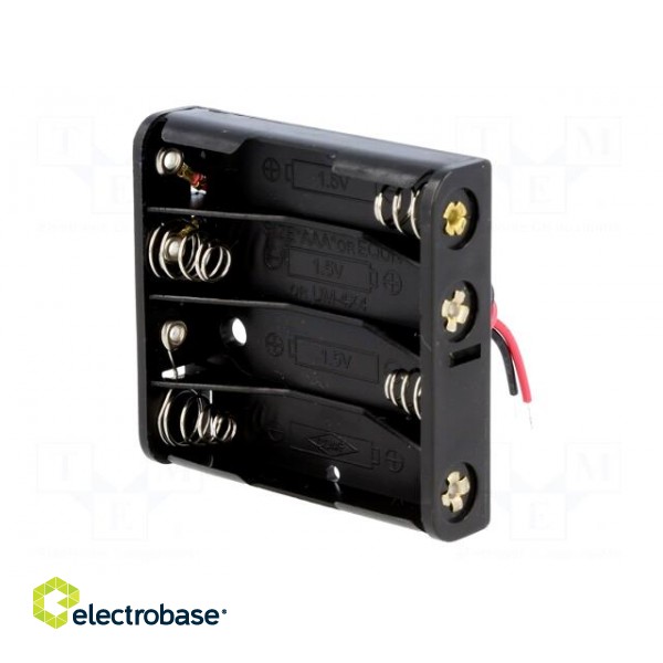 Holder | Mounting: on panel | Leads: 150mm leads | Size: AAA,R3 image 2