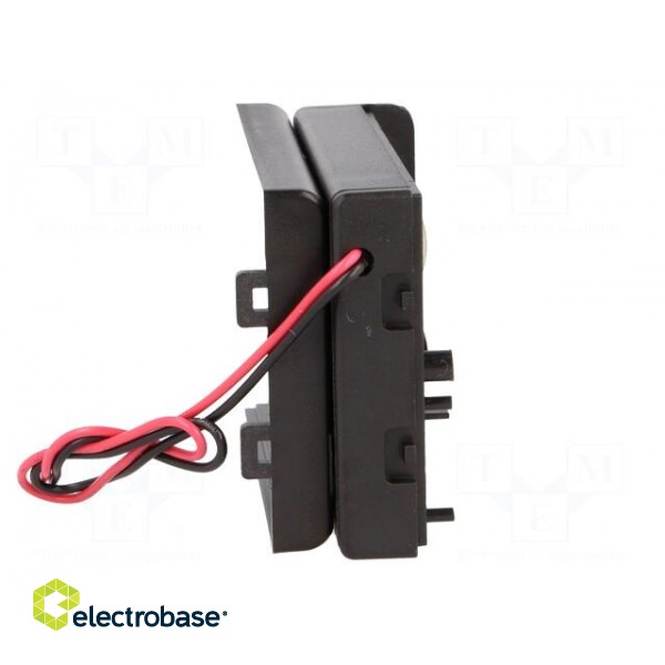 Holder | Leads: cables | Size: AA,R6 | Batt.no: 3 | Colour: black | 150mm paveikslėlis 9