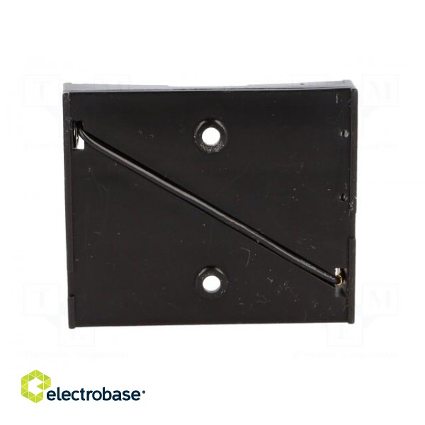 Holder | AA,R6 | Batt.no: 3 | soldering lugs | black image 7