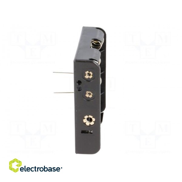 Holder | AA,R6 | Batt.no: 4 | for PCB | black image 9