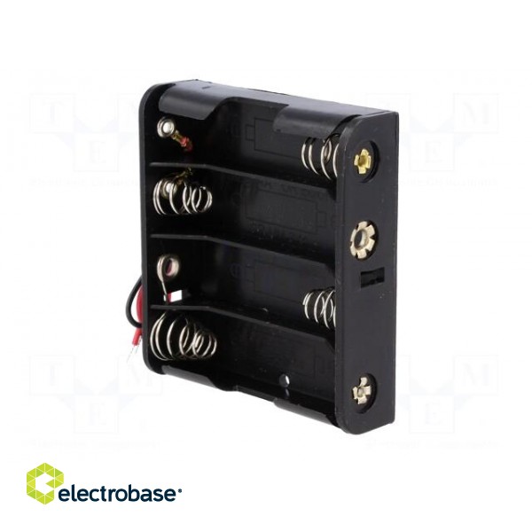 Holder | Mounting: on panel | Leads: 150mm leads | Size: AA,R6 image 4