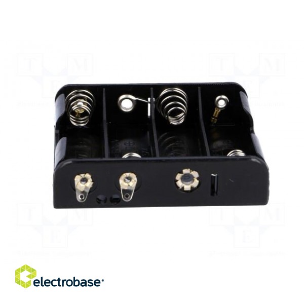 Holder | Leads: soldering lugs | Size: AA,R6 | Batt.no: 4 image 9