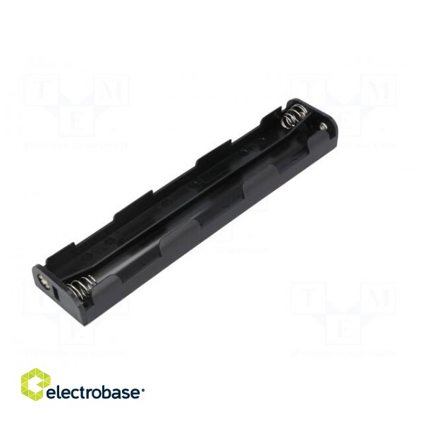 Holder | AA,R6 | Batt.no: 6 | 6F22 type | black image 2