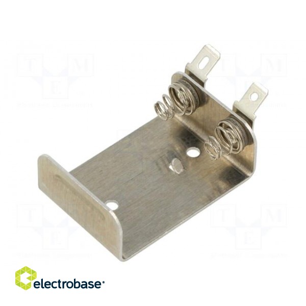 Holder | CR-P2,DL223A | Batt.no: 1 | screw | soldering lugs