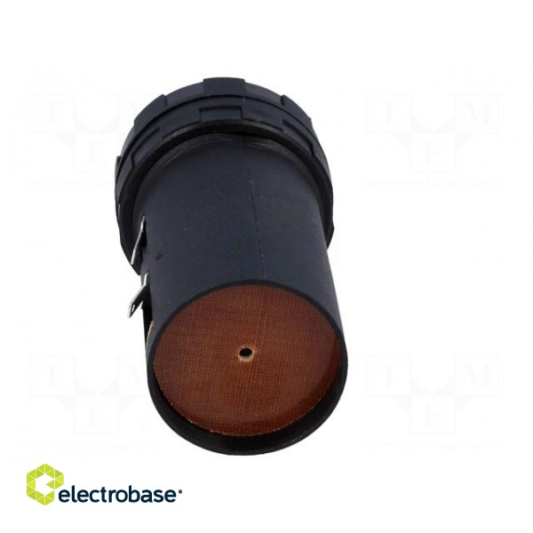 Holder | C,R14 | Batt.no: 1 | soldering lugs | black | UL94V-0 | -30÷70°C image 5