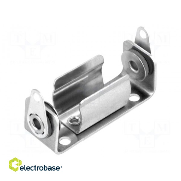 Holder | Mounting: screw | Size: LR1,N | Batt.no: 1 | aluminium image 1