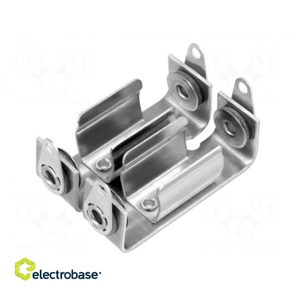 Holder | Mounting: screw | Size: LR1,N | Batt.no: 2 | aluminium image 1