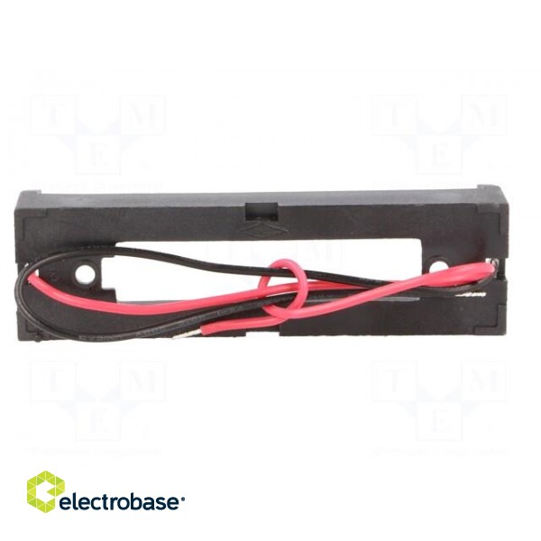 Holder | Leads: cables | Size: MR18650 | Batt.no: 1 | Colour: black image 7