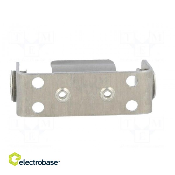 Holder | Mounting: screw | Size: LR1,N | Batt.no: 1 | aluminium image 5