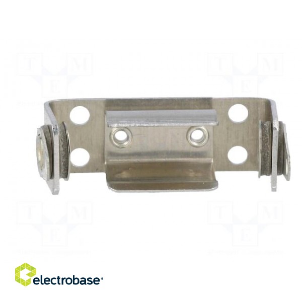 Holder | Mounting: screw | Size: LR1,N | Batt.no: 1 | aluminium image 9