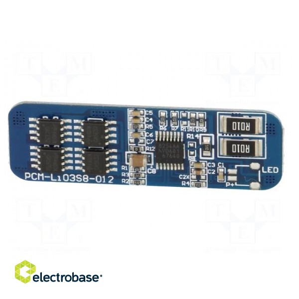 PCB protection | Li-Ion | 50x16x4mm | 7A | 11.1VDC image 3