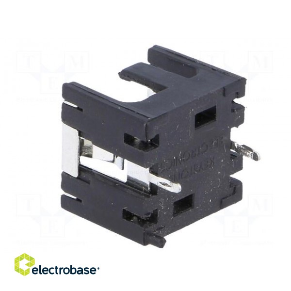 Socket | Mounting: THT,vertical | Size: 1/3N,DL1/3N,K58L | Batt.no: 1 фото 4