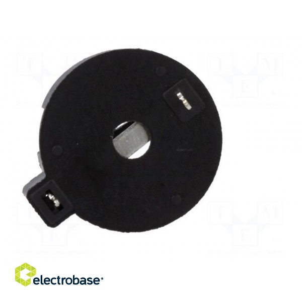 Socket | Mounting: THT,horizontal | Size: CR2032,DL2032 | Batt.no: 1 фото 5