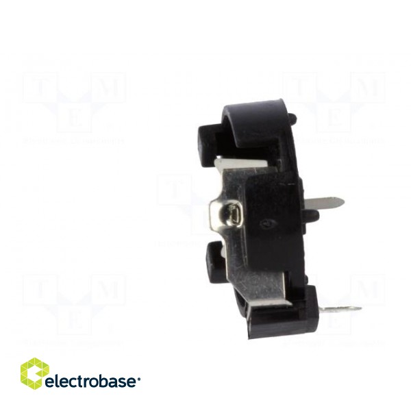 Socket | Mounting: THT,horizontal | Size: CR1220,DL1220 | Batt.no: 1 image 3