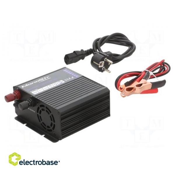 Charger: for rechargeable batteries | 10A | 12÷15VDC | 88% image 1