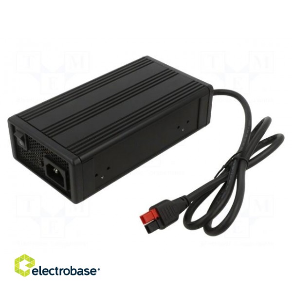 Charger: for rechargeable batteries | 20A | 65÷195Ah | 13.8VDC | 87%