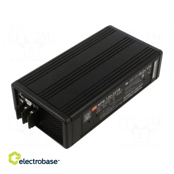 Charger: for rechargeable batteries | 4A | 15÷50Ah | 27.6VDC | 89.5% фото 2