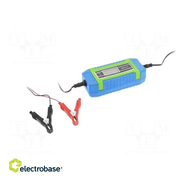 Charger: for rechargeable batteries | 6/12V | 4A | 4÷140Ah