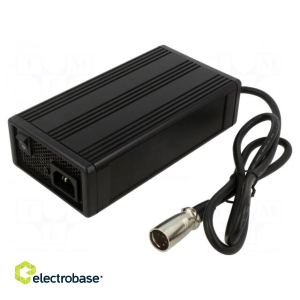 Charger: for rechargeable batteries | 6A | 20÷65Ah | 55.2VDC | 90%
