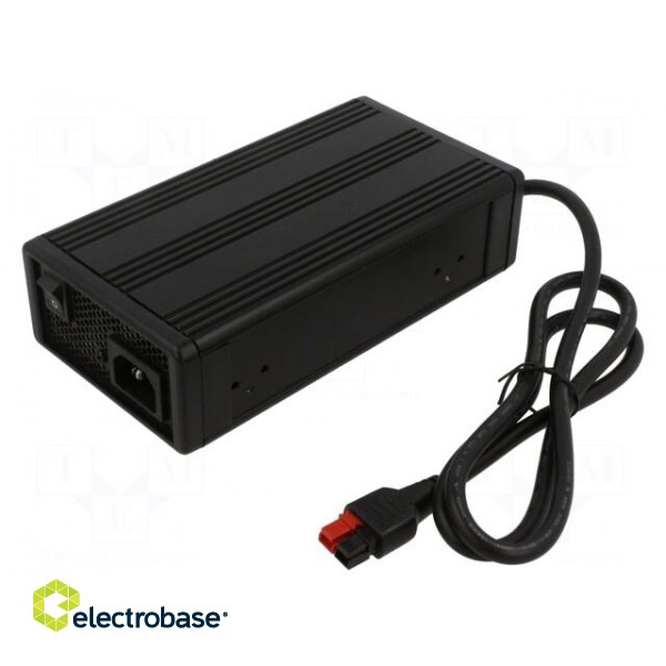 Charger: for rechargeable batteries | 8A | 30÷100Ah | 27.6VDC | 92%