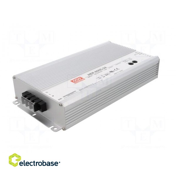 Charger: for rechargeable batteries | acid-lead | 70÷210Ah | 600W image 2