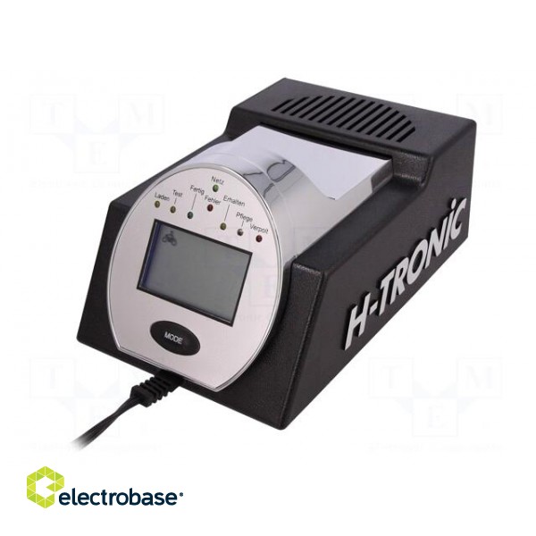 Charger: for rechargeable batteries | acid-lead,gel | 5A | 80W image 1
