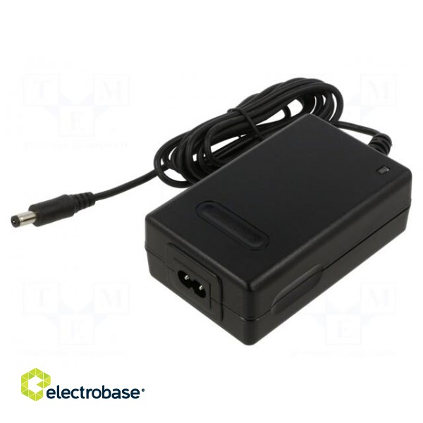 Charger: for rechargeable batteries | 2.09A | 14.3VDC | 30W | 78%