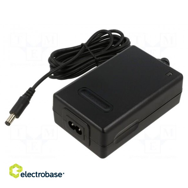 Charger: for rechargeable batteries | 1.6A | 16.8VDC | 27W | 78%
