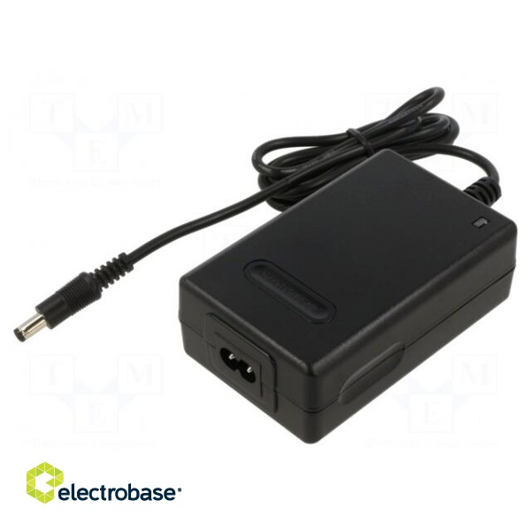 Charger: for rechargeable batteries | 3A | 8.4VDC | 25.2W | 76%